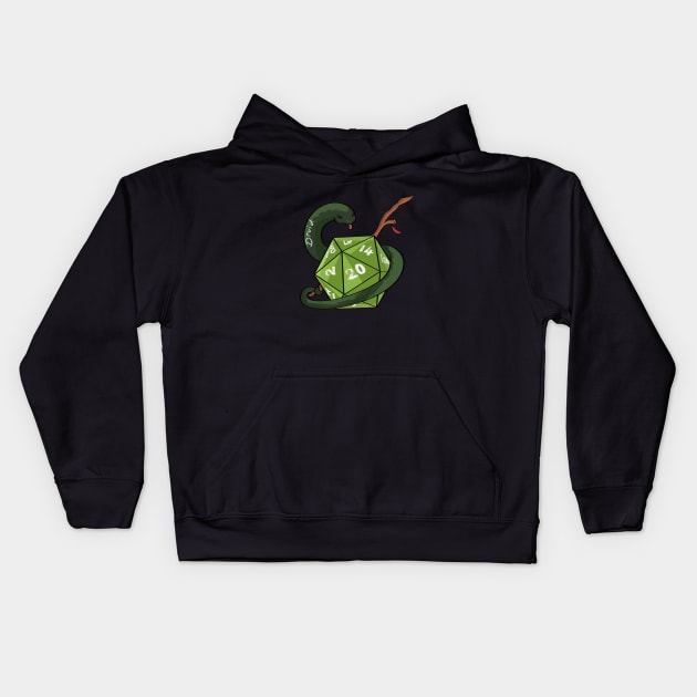 DnD Druid Kids Hoodie by Kizokukokoro